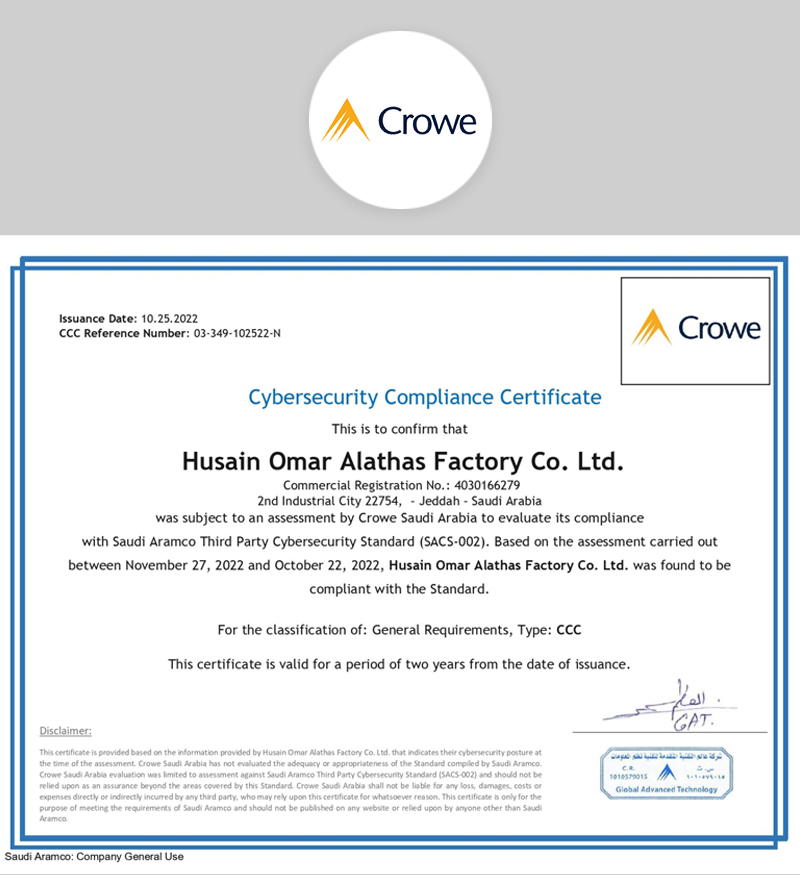 Certification